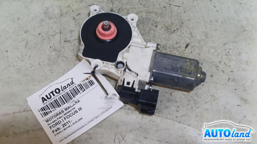 Motoras Macara A65063110 Dreapta Fata Ford FOCUS III 2011