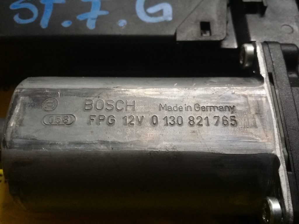 Motoras Macara Audi, 8E2959801F, 0130821765, 5WK49199CBF