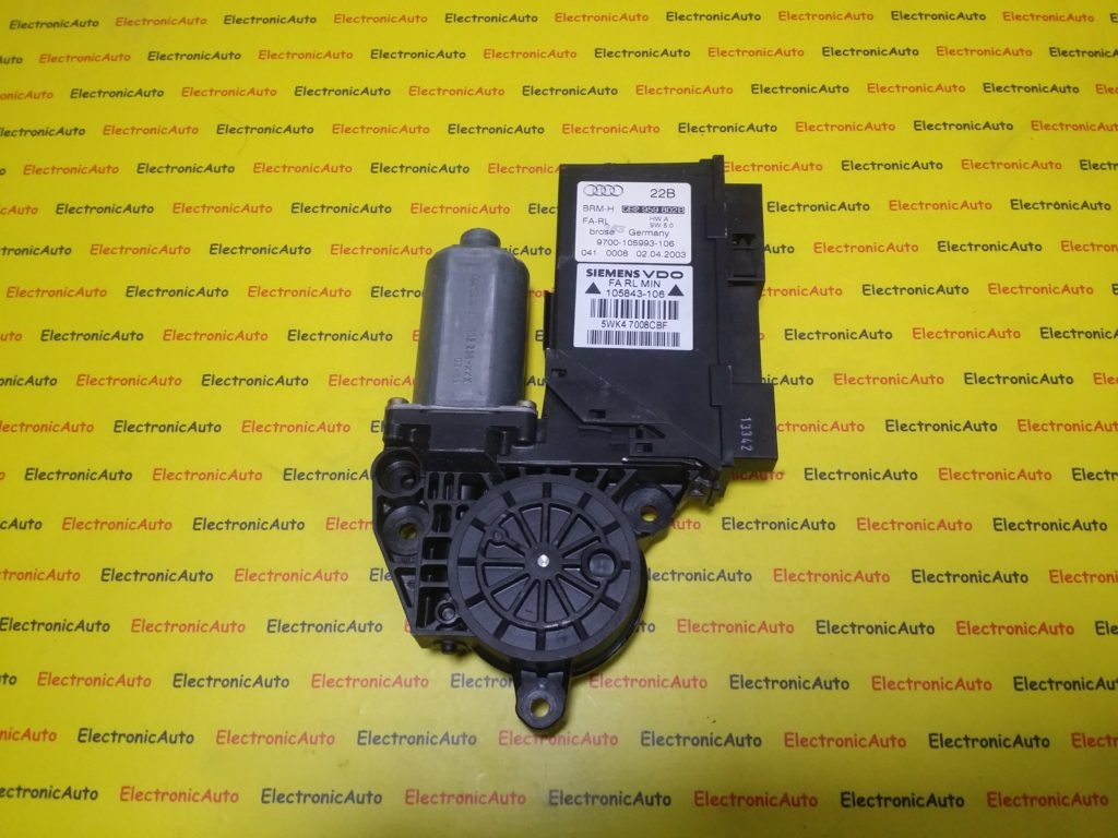 Motoras Macara Audi, 8E2959802B, 5WK47008CBF