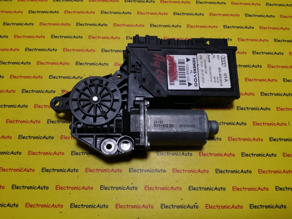 Motoras macara Audi A4 8E0959801A, 5Wk47009EBF