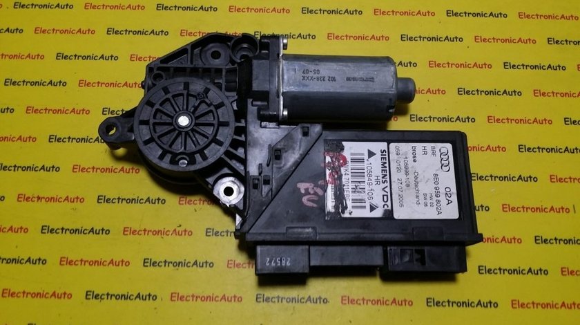 Motoras macara Audi A4 8E0959802A, 5WK7011EBF