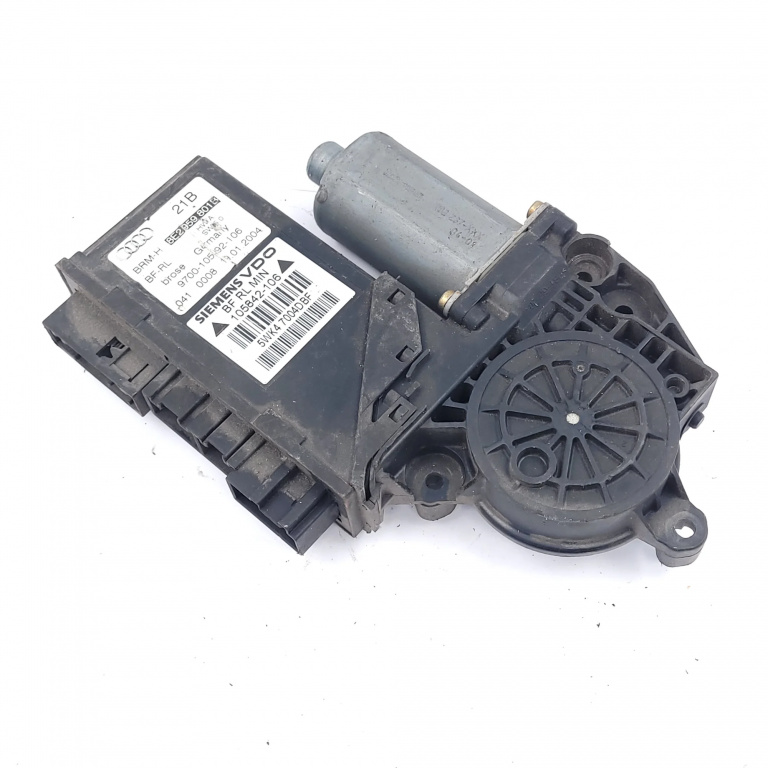 Motoras Macara Audi A4 B6 (8E) 2000-2004 Fata Stanga 8E2959801B, 5Wk47004Dbf, 105842106, 9700105992106, 0130821765 Siemens Vdo