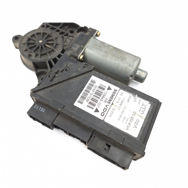 Motoras Macara Audi A4 B6 (8E) 2000-2004 Spate Dreapta 8E0959802A, 105999107, 105849107, 5Wk47011Dbf, 0130821766, 102238Xxx, 0 130 821 766 Siemens Vdo, Brose, Bosch