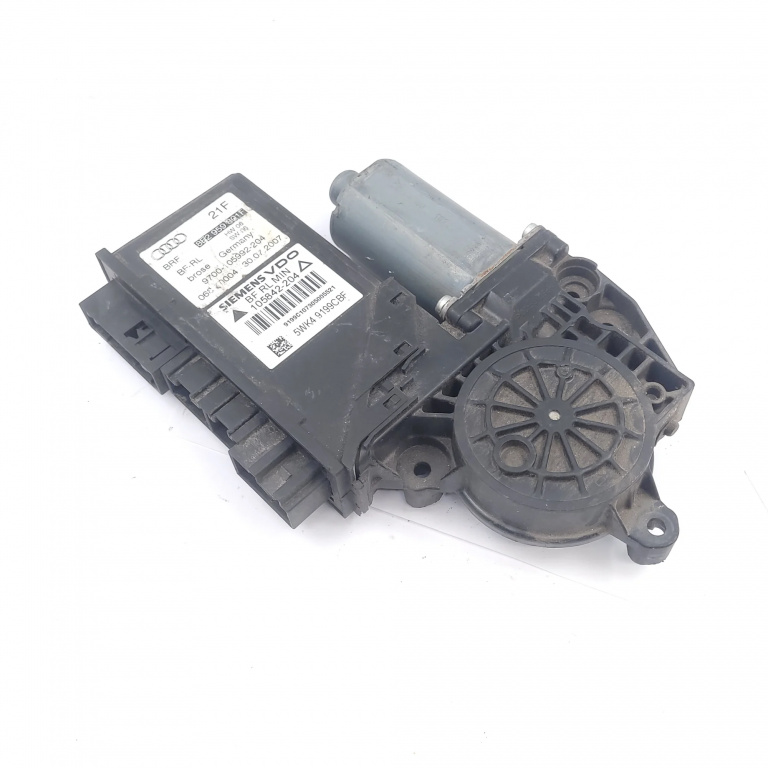Motoras Macara Audi A4 B7 (8E) 2004-2008 Fata Stanga 8E2959801F, 105842204A, 5Wk49199Cbf, 9700105992204, 9199C107305005521, 0130821769 Siemens Vdo