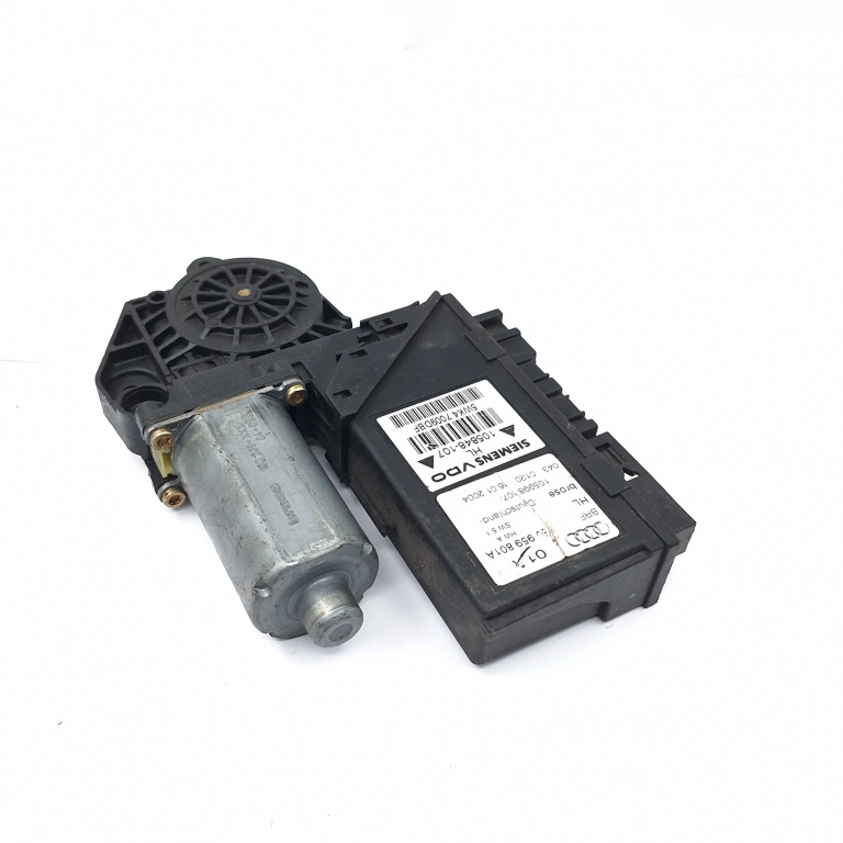 Motoras Macara Audi A4 B7 (8E) 2004-2008 Spate Stanga 8E0959801A, 105998107, 105848107, 5Wk47009Dbf, 102239Xxx, 0130821767, 043120 Bosch, Brose, Siemens Vdo