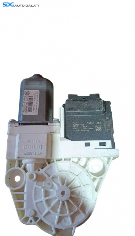 Motoras Macara cu Modul Control Geamuri Usa Portiera Stanga Spate Volkswagen Passat B6 2005 - 2010 Cod 3C0959795B [M8284]