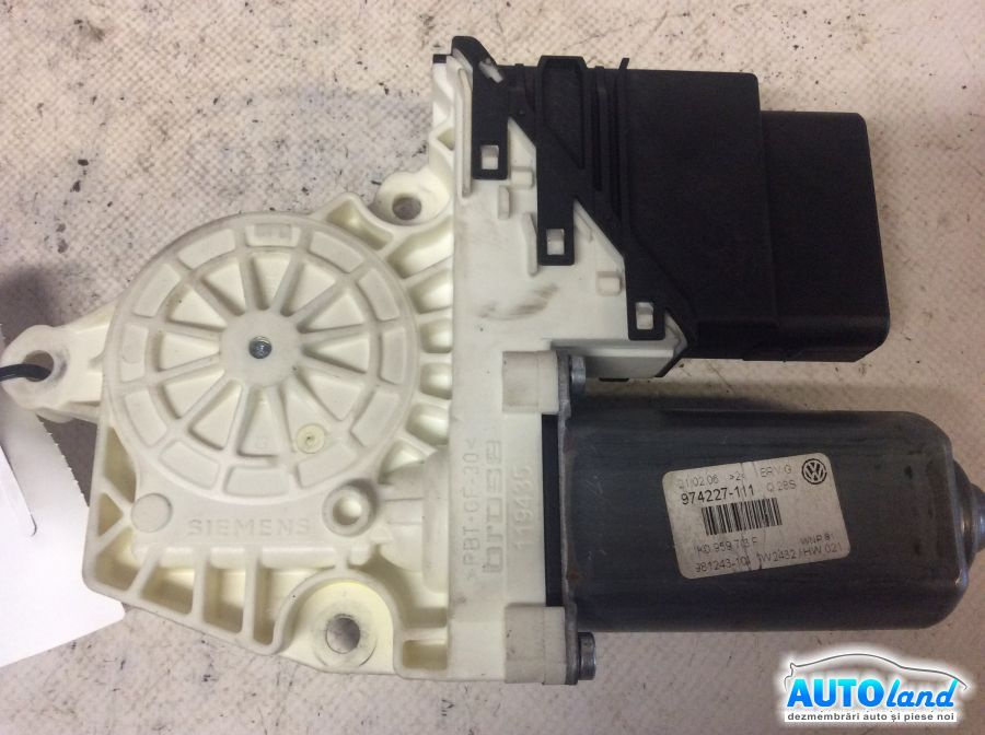Motoras Macara Cu Modul,st Spate Volkswagen GOLF V 1K1 2003