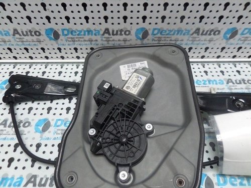 Motoras macara dreapta fata, 6Q2959801E, Skoda Roomster (5J) 2006- in prezent