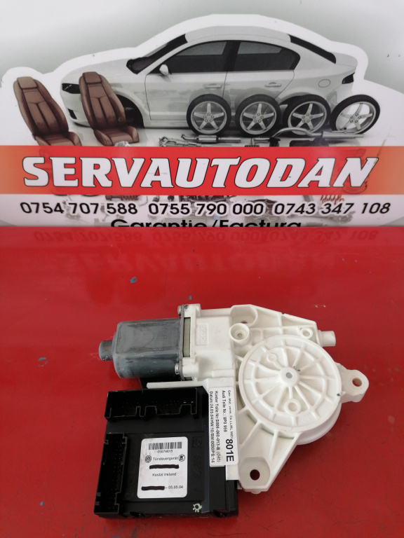 Motoras macara dreapta fata Audi A3 (2003-2008) [8P1] 2.0 Motorina 2007, 8P0959802E / 8P0959802J