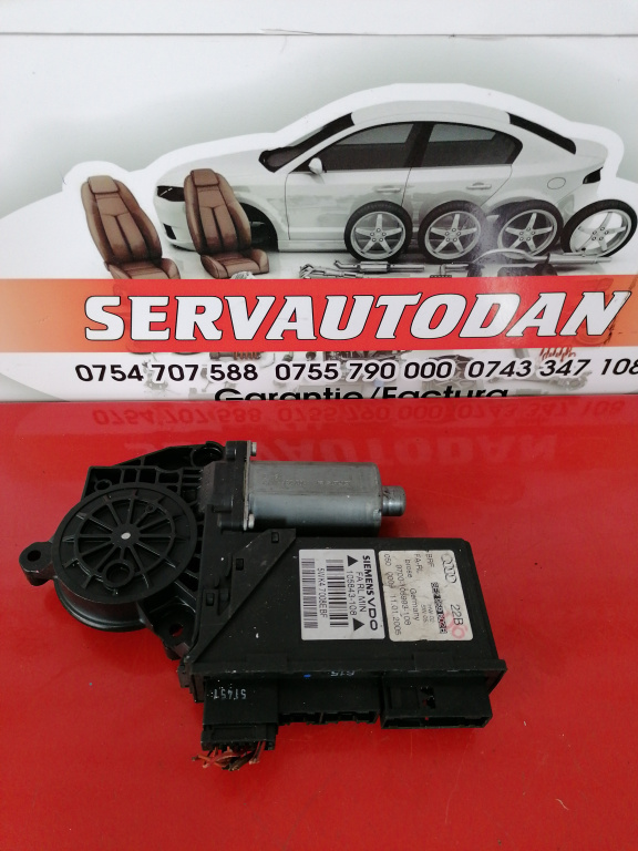 Motoras macara dreapta fata Audi A4 (2001-2004) [8E2, B6] 2.0 Motorina 2004, 8E2959802F / 8E0959802A / 8E1959802H / 8E1959802B / 8E2959802B / 8E2959802D