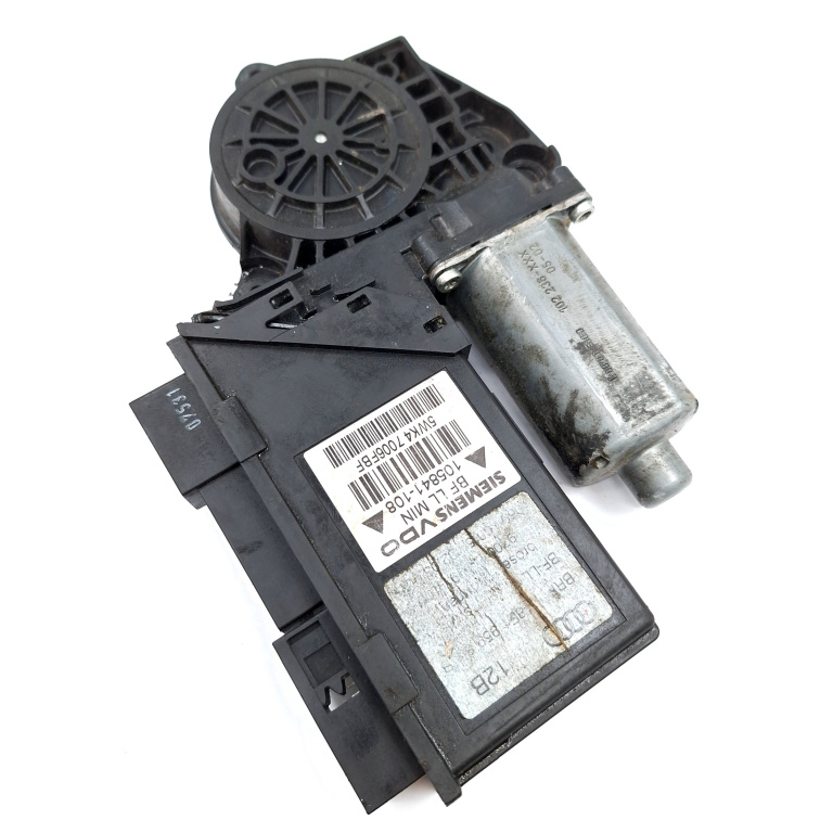 Motoras Macara Dreapta,fata Audi A4 B7 (8E) 2004 - 2008 Motorina 8E1959802B, 8E1 959 802 B, 5WK47006FBF, 5WK4 7006FBF, 105841108, 105841-108, 5102236XXX, 102 236-XXX, 0130821764, 0 130 821 764