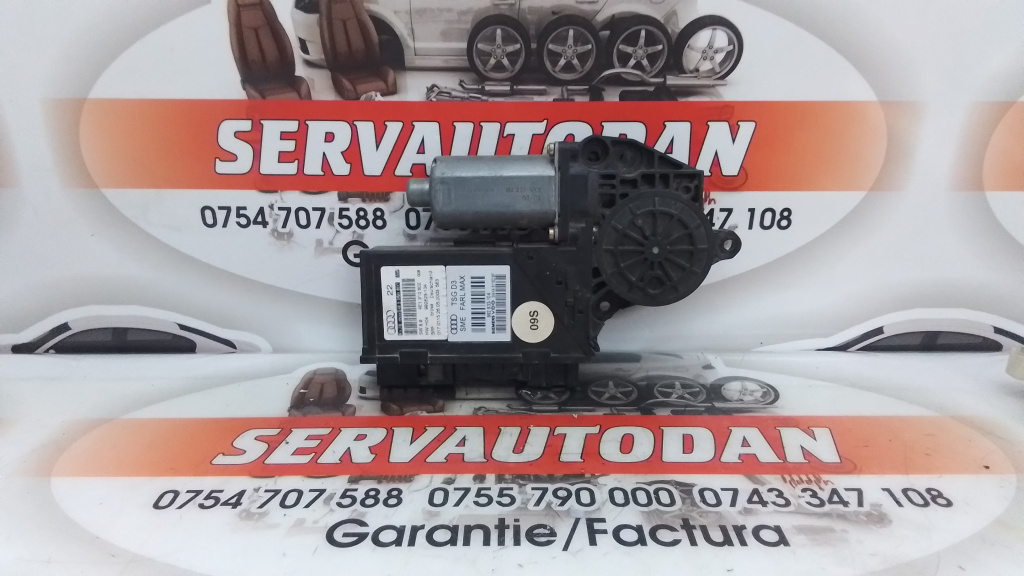 Motoras macara dreapta fata Audi A8 (2002-2009) [4E] D3 3.0 Motorina 2003, 4E1910802 / 0130821765
