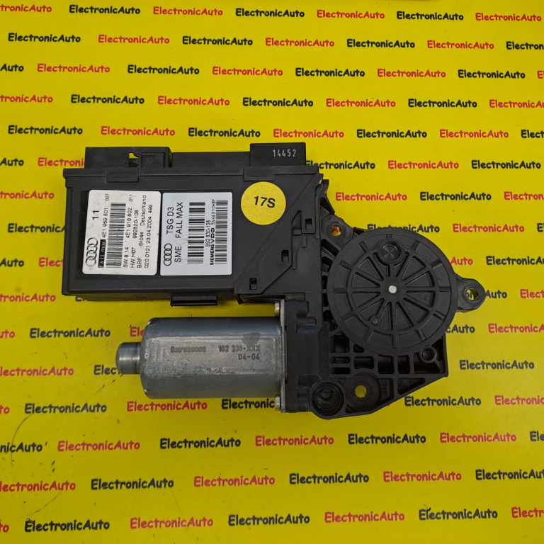 Motoras Macara Dreapta,fata Audi A8 4E1910802, 4E1959801