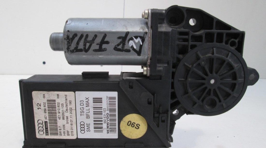 Motoras macara dreapta fata Audi A8 an 2002 2003 2004 2005 2006 2007 2008 cod 4E1959802