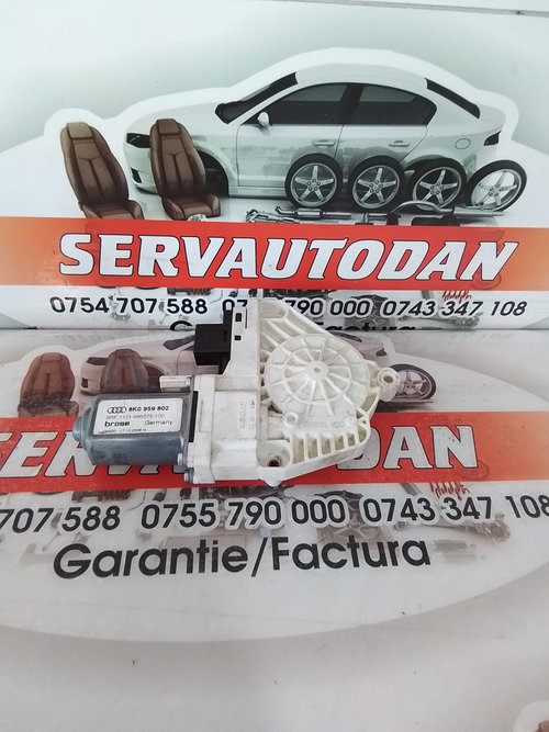 Motoras macara dreapta fata Audi Q5 (2008-2012) [8R] 2.0 Motorina 2012, 8K0959802