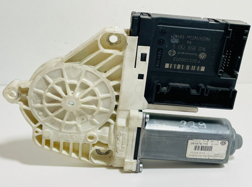 Motoras macara dreapta fata + modul 1K0959793G/1K0959701K Volkswagen VW Passat B6 [2005 - 2010]