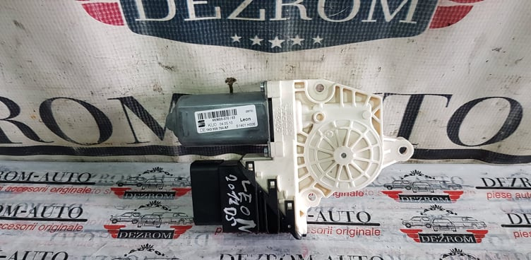 Motoras macara dreapta fata + modul Seat Leon 1P coduri 1K0959704AF / 973624-107