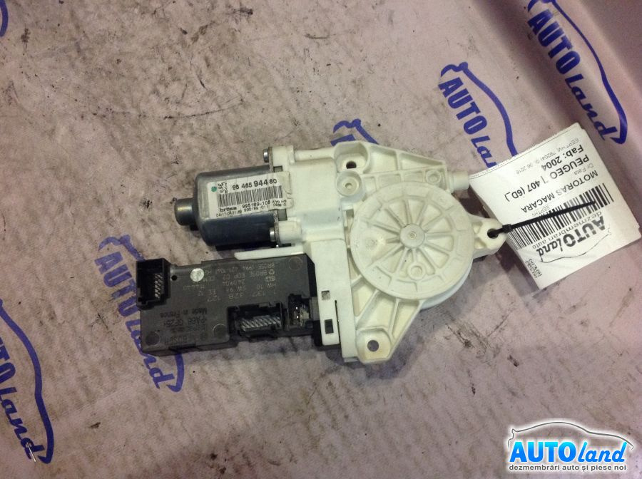 Motoras Macara Dreapta Fata Peugeot 407 6D 2004