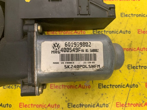 Motoras Macara Dreapta,fata Skoda FABIA, 6Q1959802, 400549F, 400549T5,