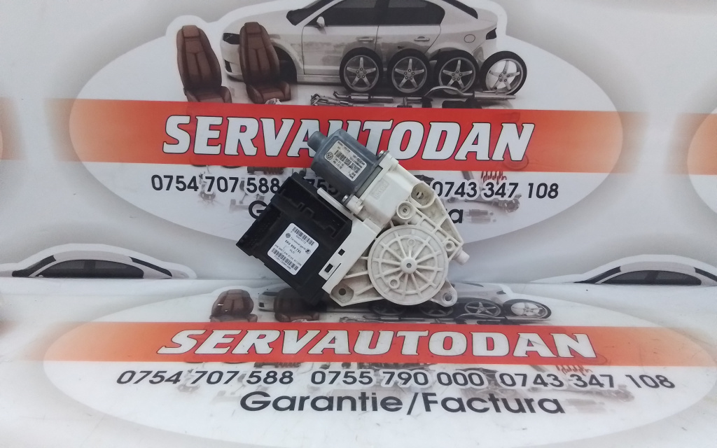 Motoras macara dreapta fata Volkswagen Tiguan (2007-2011) 2.0 Motorina 2010, 5K0959793 / 5N0959701D