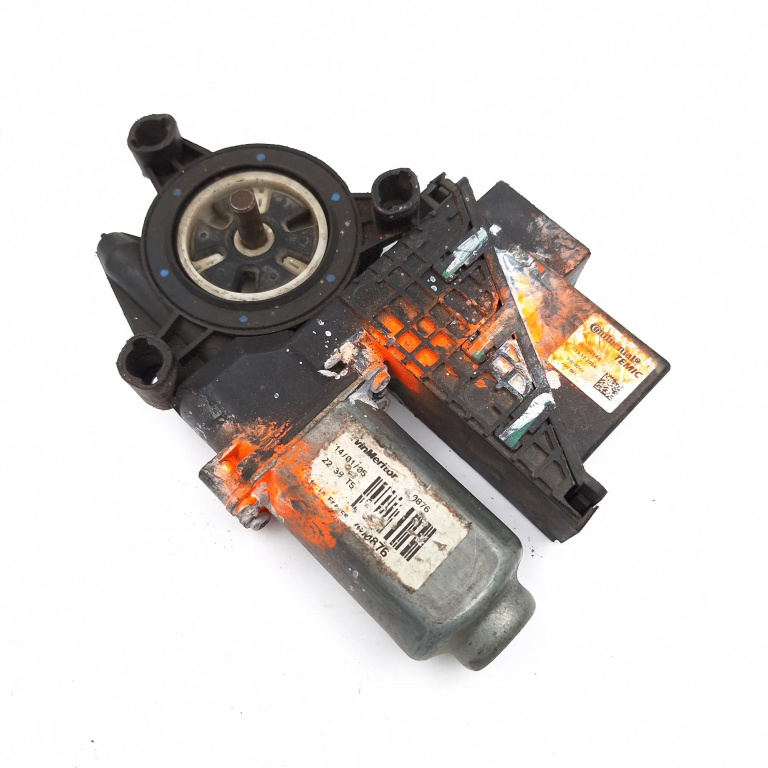 Motoras Macara Dreapta,fata VW POLO (9N, 9N3) 2002 - 2010 401355A6, 400875C, 0876