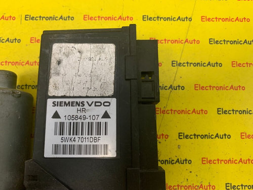 Motoras macara dreapta spate Audi, 8E0959802A, 0130821766, 5WK47011CBF,