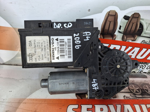 Motoras macara dreapta spate Audi A4 (2004-2008) [8EC, B7] 2.0 Motorina 2006, 8E0959802A