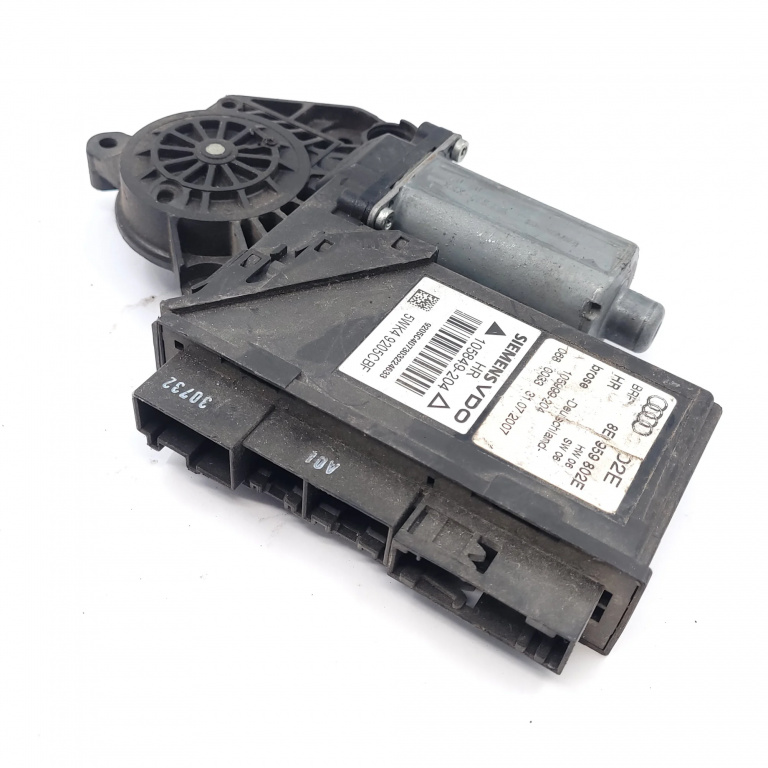 Motoras Macara Dreapta,spate Audi A4 B7 (8E) 2004 - 2008 8E0959802E, 8E0 959 802 E, 105999204, 105999 204, 105849204, 5WK49205CBF, 5WK4 9205CBF, 0680033, 9205C407303224633, 30732