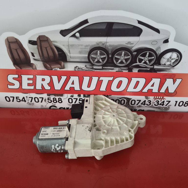 Motoras macara dreapta spate Audi A4 facelift (2011-2015) [B8] 2.0 Motorina 2012, 8K0959812