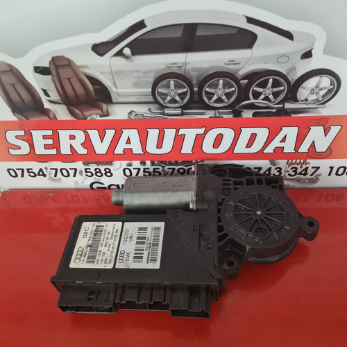 Motoras macara dreapta spate Audi A8 (2002-2009) [4E] D3 3.0 Motorina 2005, 4E0910802A / 4E0959802D