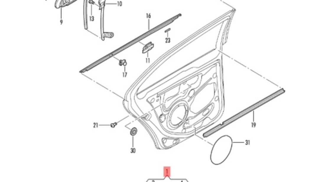 Motoras macara dreapta spate Volkswagen Jetta (1K2) Sedan 2007 1.9 TDI BXE OEM 1K5839402B