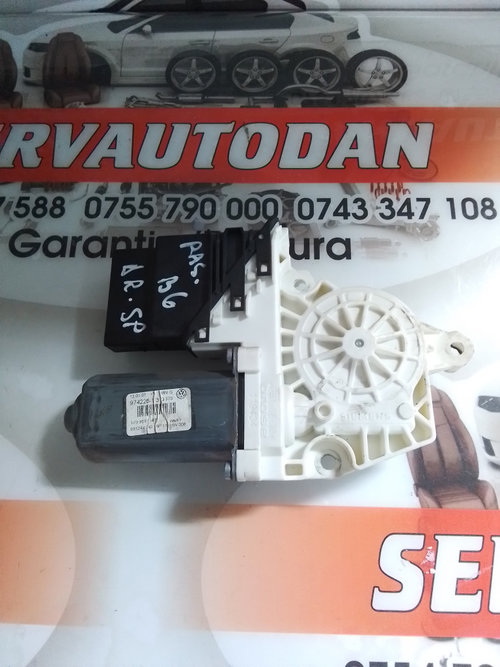 Motoras macara dreapta spate Volkswagen Passat B6 3C (2005-2010) 2.0 Motorina 2007, 1K0959704R
