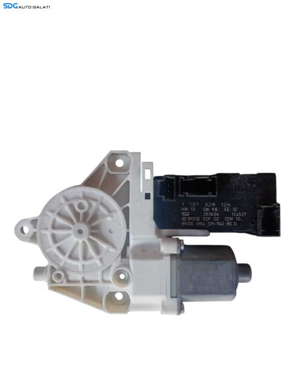Motoras Macara Electrica de pe Usa Portiera Dreapta Fata Peugeot 407 2004 - 2010 Cod 1137328126 [V0619]