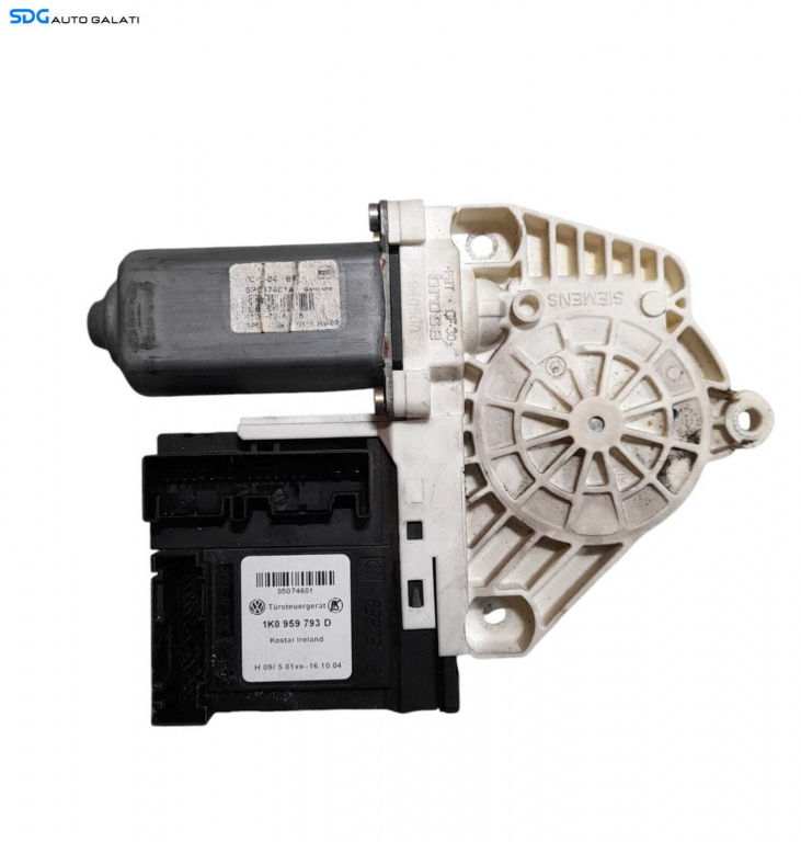 Motoras Macara Electrica de pe Usa Portiera Stanga Fata Volkswagen Touran 1T1 1T2 2003 - 2010 Cod 1K0959793D [N1196]