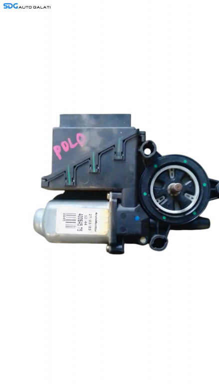 Motoras Macara Electrica de pe Usa Portiera Stanga Fata Volkswagen Polo 9N 2001 - 2005 Cod 6Q2959802A [M8131]