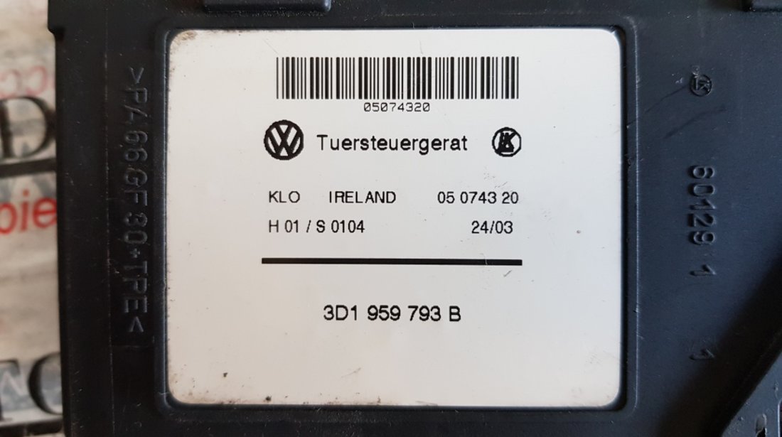 Motoras macara electrica geam stanga fata VW Touareg 7L 1k0959702p 1k0959792l