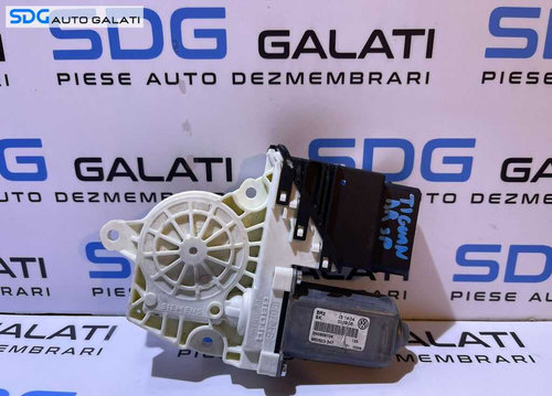 Motoras Macara Electrica Usa Portiera Dreapta Spate VW Tiguan 2008 - 2011 Cod 5N0959704 1K0959795E