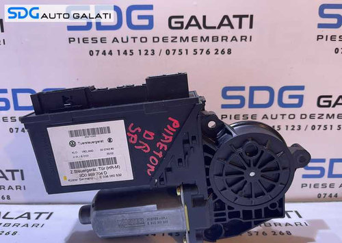 Motoras Macara Electrica Usa Portiera Dreapta Spate VW Phaeton 2002 - 2010 Cod 3D0959704D