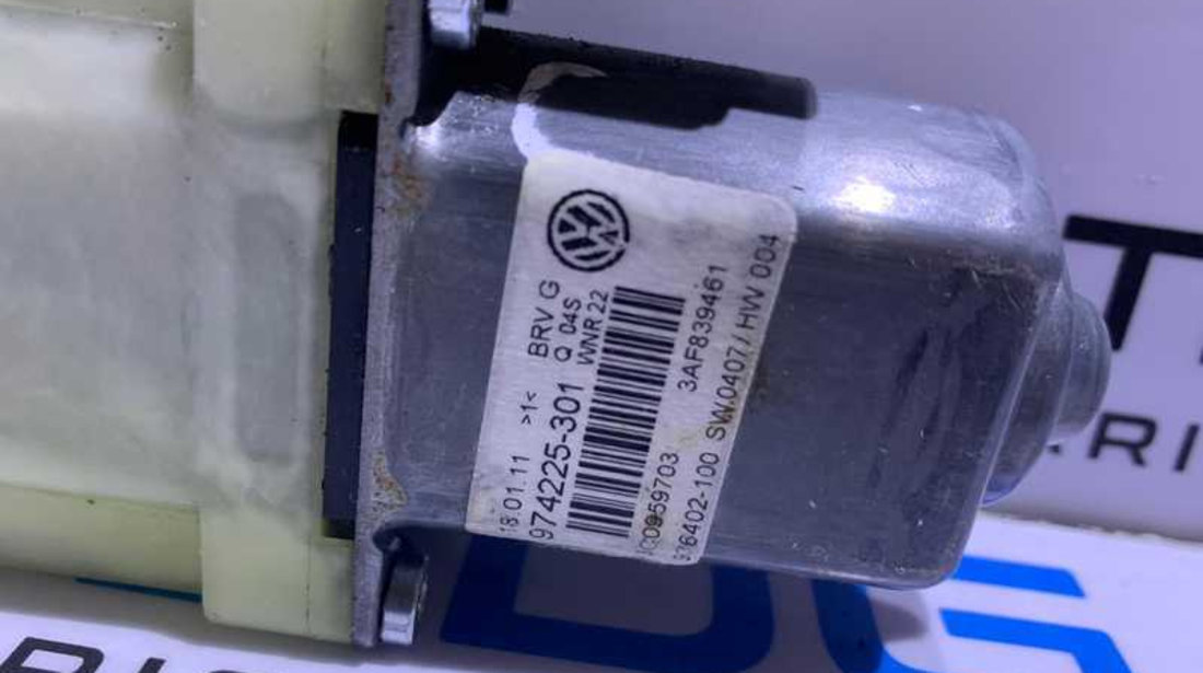 Motoras Macara Electrica Usa Portiera Stanga Spate VW Passat B7 2010 - 2015 Cod 3C0959703