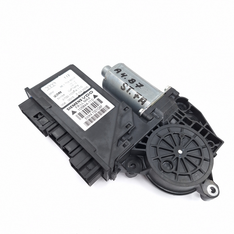 Motoras Macara Fata,stanga Audi A4 B7 (8E) 2004 - 2008 Motorina 8E1959801F, 5WK47001GBF, 9700105994110, 9700-105994-110, 105844110, 0580015, 0130821765, 8E1959801