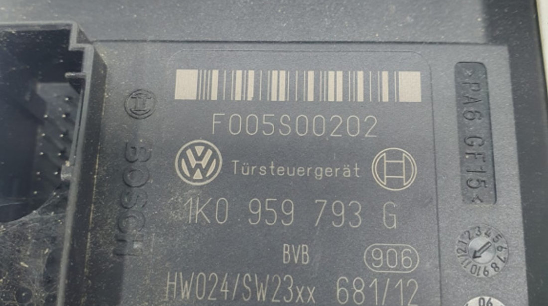 Motoras macara geam dreapta fata 1k0959793g Volkswagen Touran [2003 - 2006]