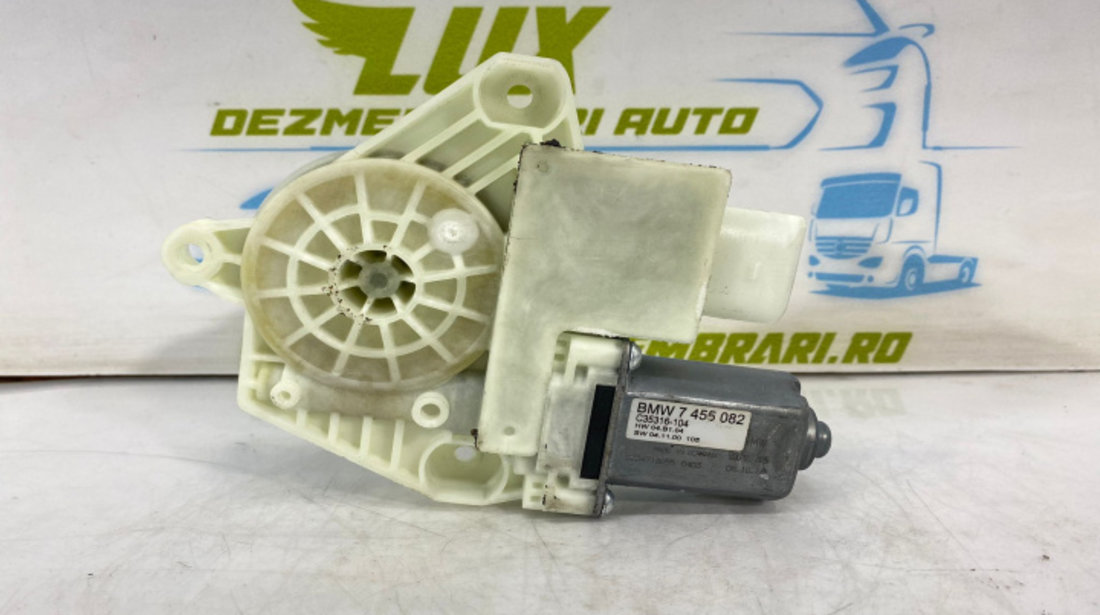 Motoras macara geam dreapta fata 7455082 BMW Seria 7 G11/G12 [2015 - 2020]