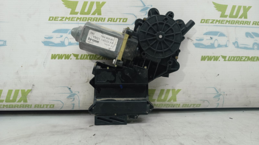 Motoras macara geam dreapta fata 7m3959802 Seat Alhambra [facelift] [2000 - 2010]