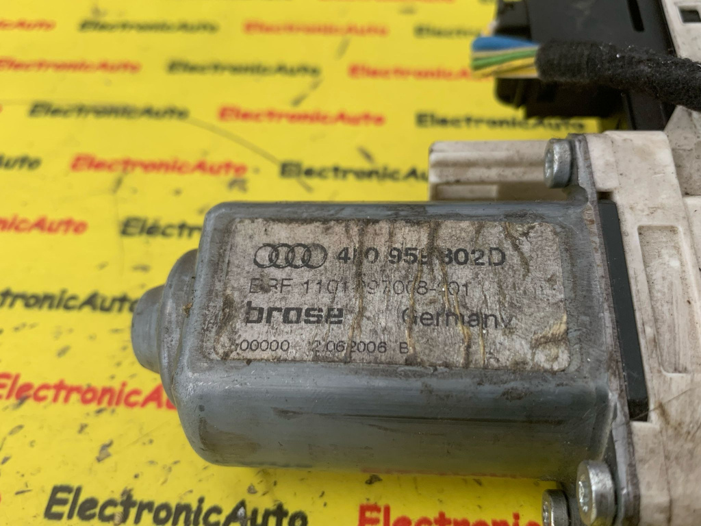 Motoras macara geam dreapta fata Audi, 0536010001, 4F0959802D,