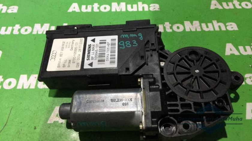 Motoras macara geam dreapta fata Audi A4 (2001-2004) [8E2, B6] 8e1959802