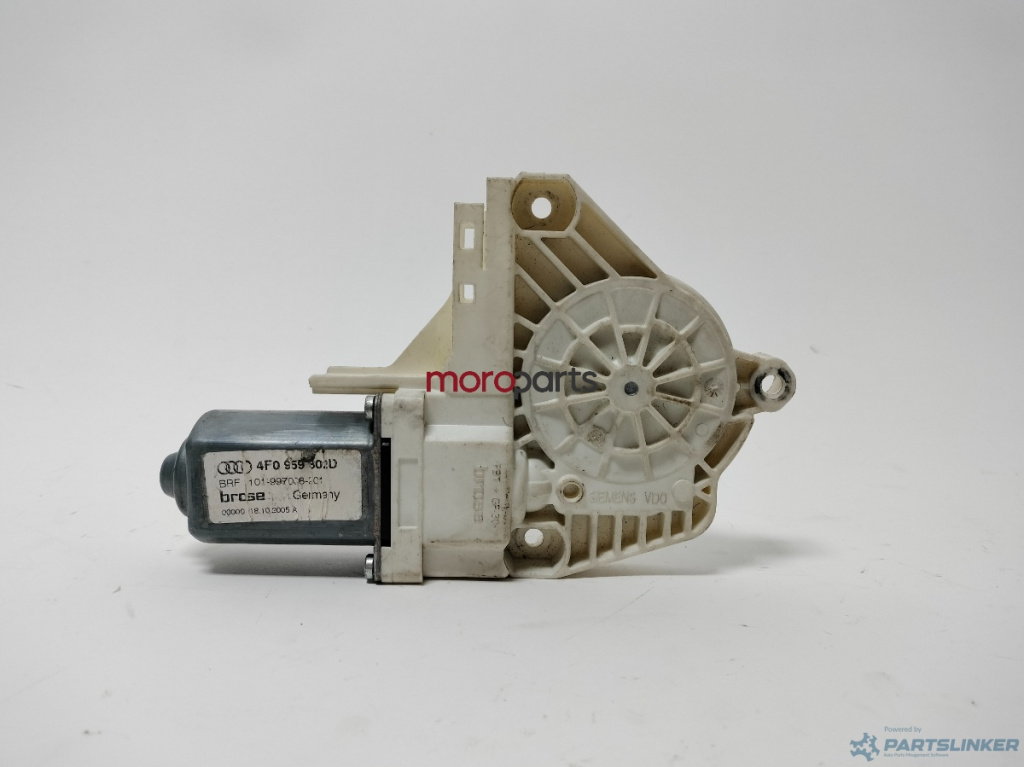 Motoras macara geam dreapta fata AUDI A6/S6 III Saloon (4F2, C6) [ 2004 - 2011 ] VAG OEM 4F0959302D 4F0 959 302 D