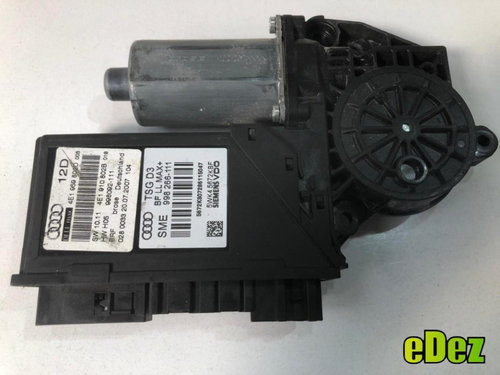 Motoras macara geam dreapta fata cu modul Audi A8 (2002-2009) [4E] D3 4e1959802d