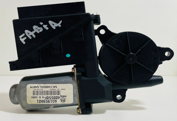 Motoras macara geam dreapta fata + modul 6Q1959801 Skoda Fabia [facelift] [2004 - 2007]