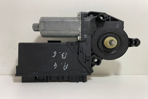 Motoras macara geam dreapta fata + modul Bosch 8E1959802B/0130821764 Audi A8 D3/4E [2002 - 2005]