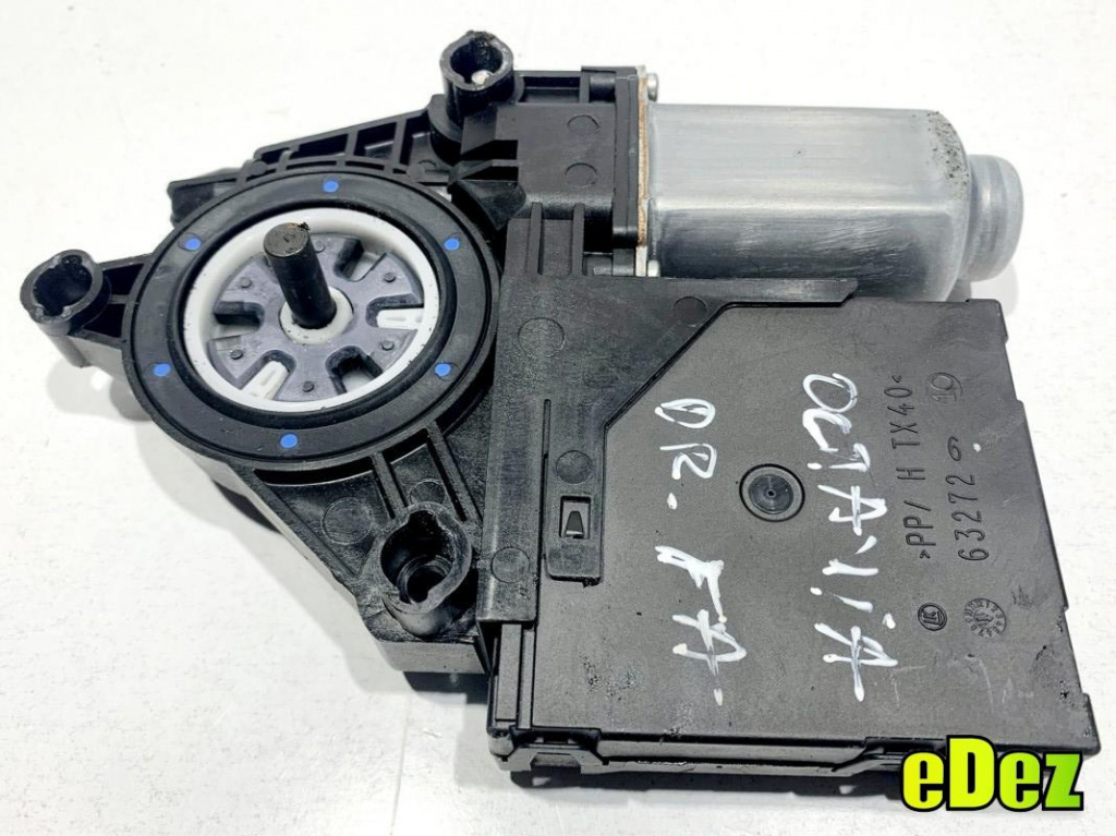 Motoras macara geam dreapta fata Skoda Octavia 2 facelift (2008-2013) 1T0959702S